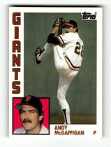 1984 Topps Base Set #31 Andy McGaffigan