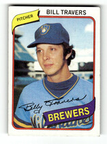 1980 Topps Base Set #109 Bill Travers