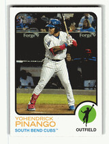 2022 Topps Heritage Minor League #154 Yohendrick Pinango