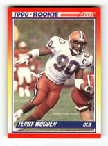 1990 Score Base Set #632 Terry Wooden