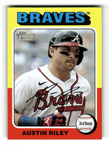 2024 Topps Heritage #431 Austin Riley