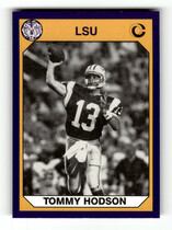 1990 Collegiate Collection LSU #10 Tommy Hodson