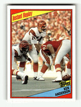 1984 Topps Base Set #35 Ken Anderson