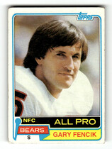 1981 Topps Base Set #40 Gary Fencik
