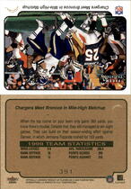 2000 Fleer Tradition #391 San Diego Chargers