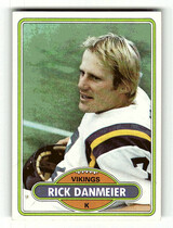 1980 Topps Base Set #329 Rick Danmeier