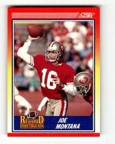1990 Score Base Set #594 Joe Montana