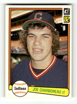 1982 Donruss Base Set #363 Joe Charboneau