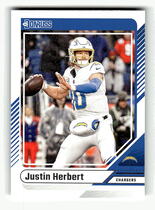 2024 Donruss Base Set #250 Justin Herbert