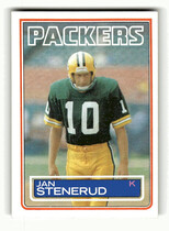 1983 Topps Base Set #85 Jan Stenerud