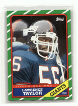 1986 Topps Base Set #151 Lawrence Taylor