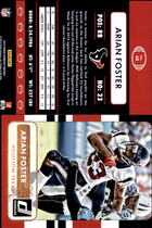 2015 Donruss Base Set #62 Arian Foster