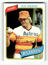 1980 Topps Base Set #437 Joe Niekro