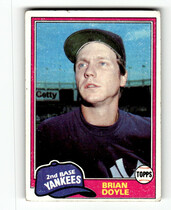 1981 Topps Base Set #159 Brian Doyle