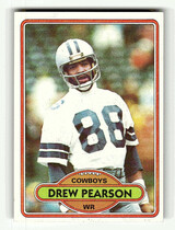 1980 Topps Base Set #250 Drew Pearson