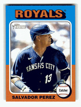 2024 Topps Heritage #185 Salvador Perez