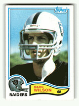 1982 Topps Base Set #201 Marc Wilson