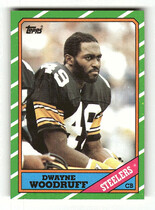 1986 Topps Base Set #290 Dwayne Woodruff