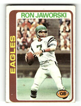 1978 Topps Base Set #449 Ron Jaworski