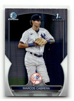 2023 Bowman Chrome Prospects #BCP-46 Marcos Cabrera