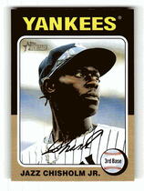 2024 Topps Heritage High Number #523 Jazz Chisholm Jr.