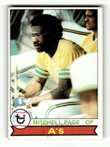 1979 Topps Base Set #295 Mitchell Page