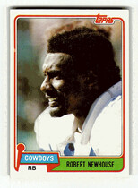 1981 Topps Base Set #71 Robert Newhouse