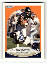 1990 Fleer Base Set #292 Dennis Gentry