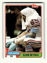 1981 Topps Base Set #272 Elvin Bethea