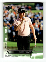 2024 Upper Deck Base Set #76 Justin Thomas