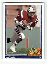 1991 Upper Deck Base Set #611 Jon Vaughn