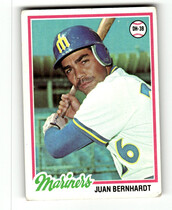 1978 Topps Base Set #698 Juan Bernhardt