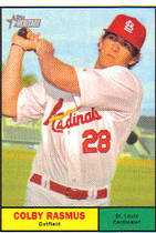 2010 Topps Heritage #91 Colby Rasmus