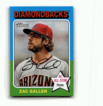 2024 Topps Heritage #21 Zac Gallen