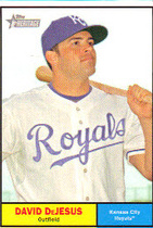 2010 Topps Heritage #143 David Dejesus