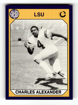 1990 Collegiate Collection LSU #5 Charles Alexander