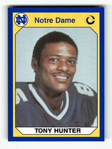 1990 Collegiate Collection Notre Dame 200 #65 Tony Hunter