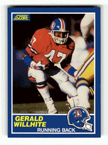 1989 Score Base Set #49 Gerald Willhite