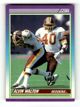 1990 Score Base Set #154 Alvin Walton