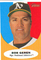 2010 Topps Heritage #224 Bob Geren