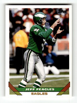 1993 Topps Base Set #58 Jeff Feagles