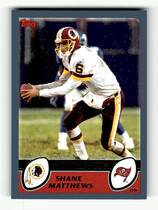 2003 Topps Base Set #108 Shane Matthews