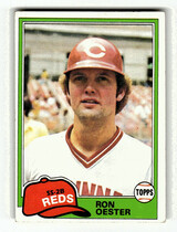 1981 Topps Base Set #21 Ron Oester