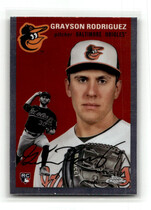 2023 Topps Chrome Platinum Anniversary #186 Grayson Rodriguez