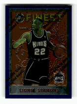 1995 Finest Base Set #203 Lionel Simmons