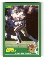 1989 Score Base Set #238 John Taylor