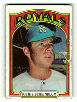 1972 Topps Base Set #468 Richie Scheinblum