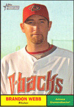 2010 Topps Heritage #315 Brandon Webb