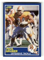 1989 Score Base Set #77 Paul Gruber