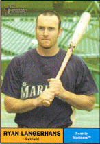 2010 Topps Heritage #332 Ryan Langerhans